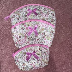 NEW Set of 3 Cosmetic Pouches
